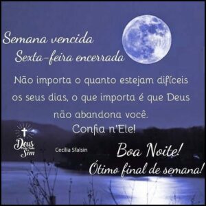 41 Imagens de Boa noite Sexta-feira e Frases bom fim de semana