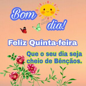 Bom Dia Quinta-Feira Linda! Imagens Com Belas Mensagens E Gifs