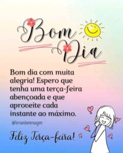 Bom dia Terça-feira Abençoada: 40 Imagens e Mensagens Inspiradoras